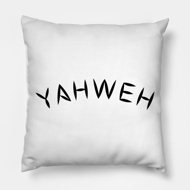 YAHWEH Pillow by Faith & Freedom Apparel 