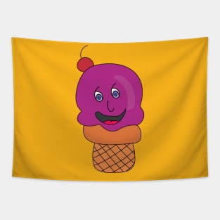 Delicious Cute Ice cream Tapestry