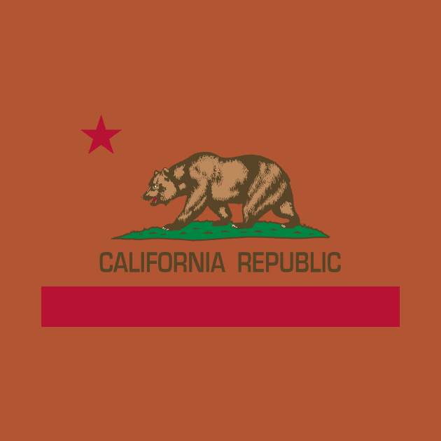 California Republic Bear by Sterling