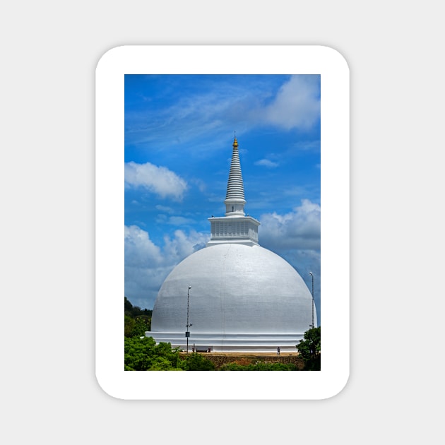 Maha Stupa, Mihintale. Magnet by bulljup