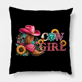 Coastal Cowgirl Pillow