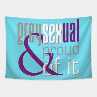 Grey sexual pride Tapestry