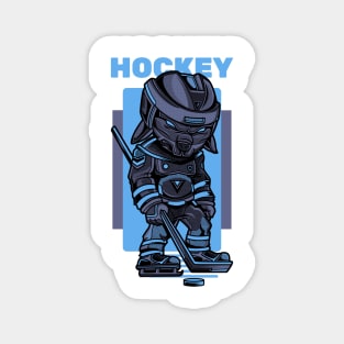 Hockey player Magnet