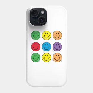 smiley faces pack Phone Case