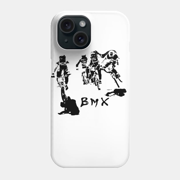 bmx Phone Case by rickylabellevie