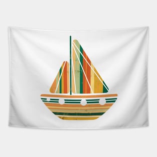 Striped Yacht Tapestry