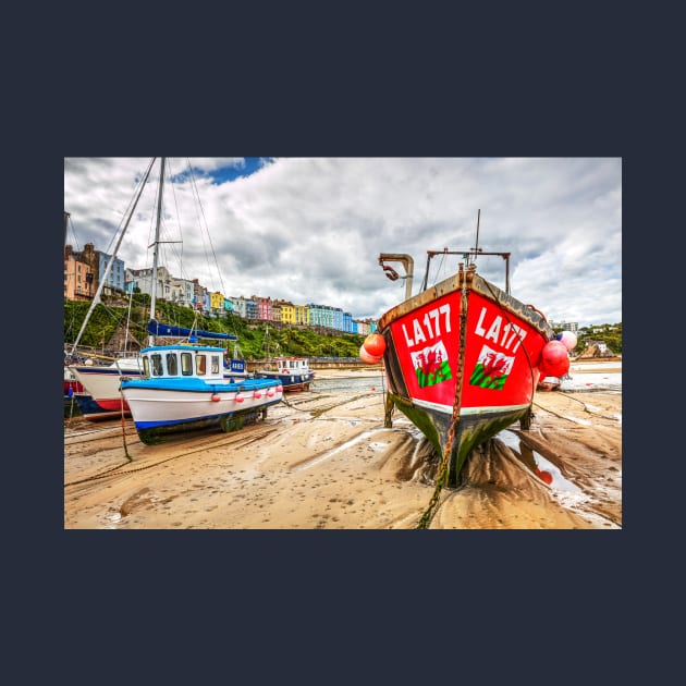 Tenby, Wales, Boat by tommysphotos