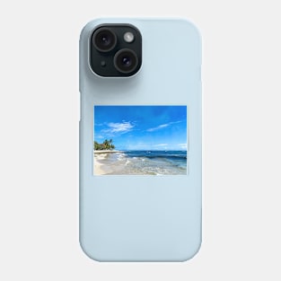 Dominican Republic Amber Coast Beach Strolling Phone Case