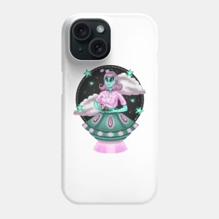 Extraterrestrial abduction Phone Case