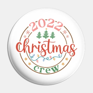 2022 Christmas Crew Pin