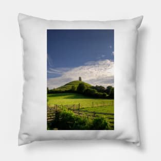 Glastonbury Tor Pillow