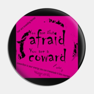 FEARS FUCHSIA Pin