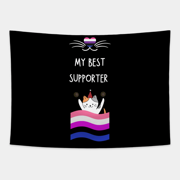 gender fluid Tapestry by vaporgraphic