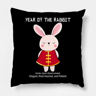 Year Of The Rabbit 2023 Zodiac Happy Chinese New Year 2023 Pillow