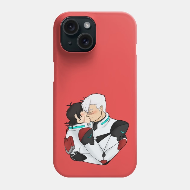 shiro and keith kiss vld Phone Case by annamustdie