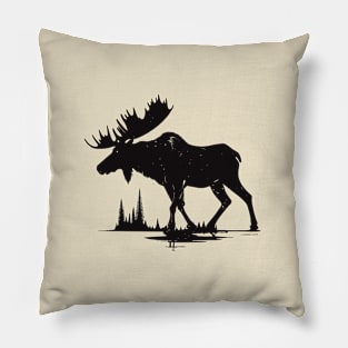 Elk hunting Pillow