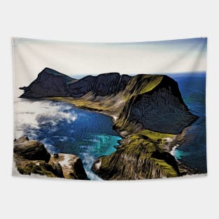 Dream island Tapestry