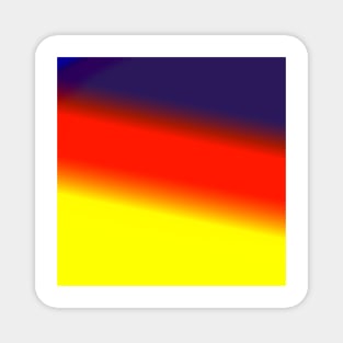 red blue yellow texture design Magnet