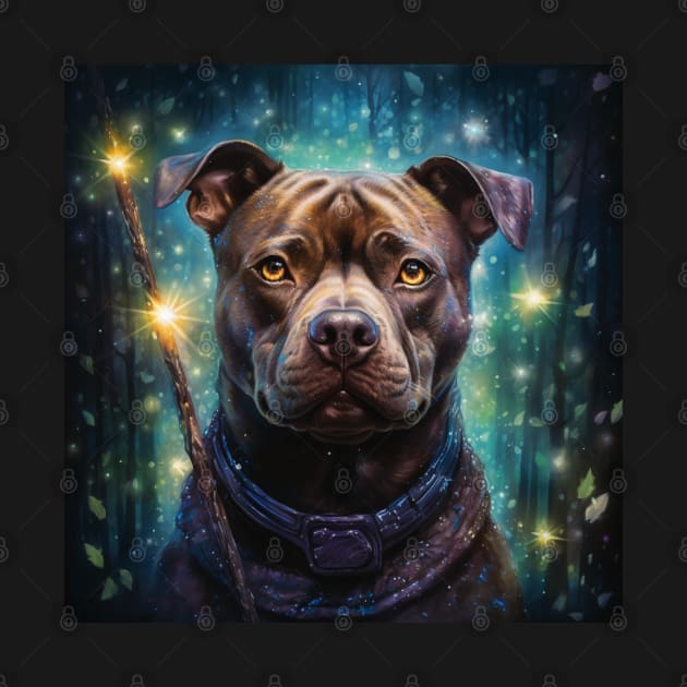 Sparkle Staffy by Enchanted Reverie