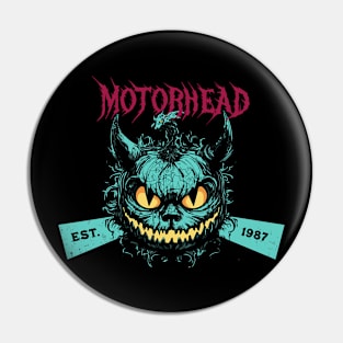 Ferocious Monster Motorhead Pin