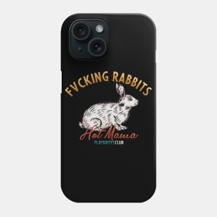 Rabbits Vintage Drawing Phone Case