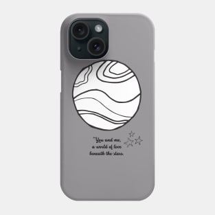 you and me couples clothing Phone Case