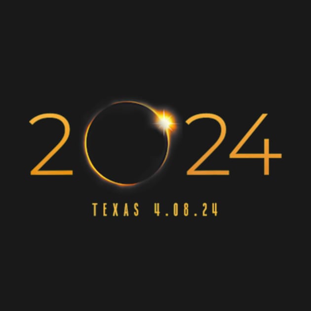 2024 Solar Eclipse Texas American Totality Spring 4.08.24 by Diana-Arts-C