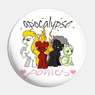 4 Ponies Pin