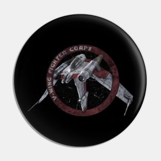 V - WING FIGHTER CORPS RED ONE Pin