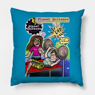 Pukey Products number 14 “Planet Quitness” Pillow