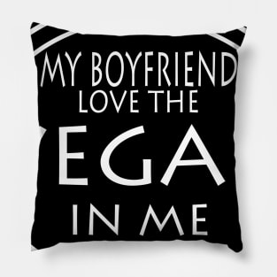 My Boyfriend Love The Vegan In Me Pillow