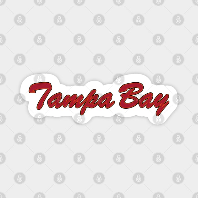 Football Fan of Tampa Bay Magnet by gkillerb