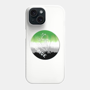 Courage Token - Aro Pride Phone Case