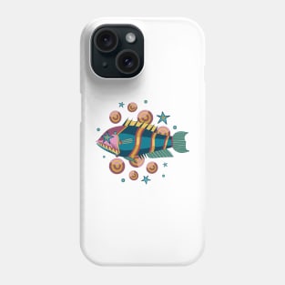 Fish Star pattern Phone Case