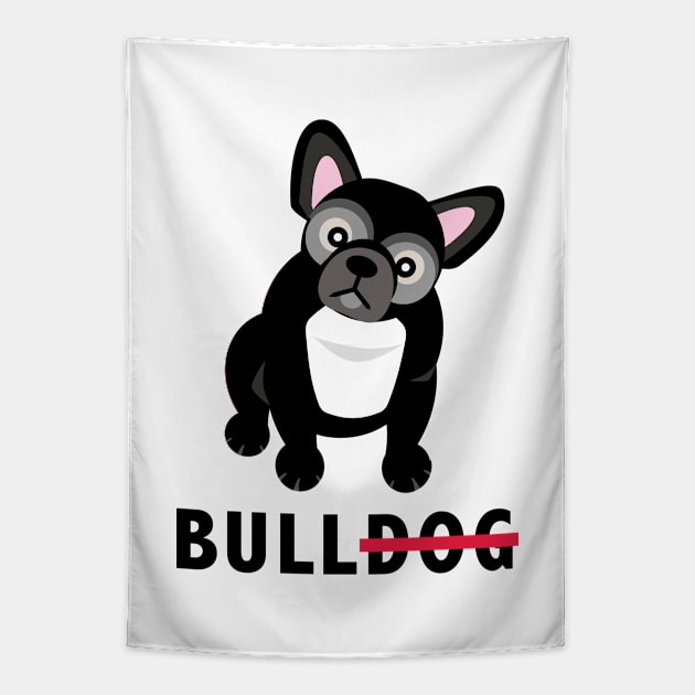 Bulldog Tapestry by AntiqueImages