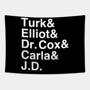 Scrubs Jetset Tapestry