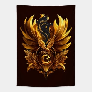 golden design Tapestry