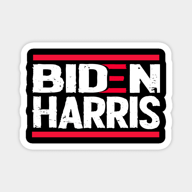 biden harris  white Magnet by Netcam