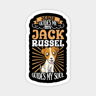 Jesus and my Jack Russel Terrier Magnet