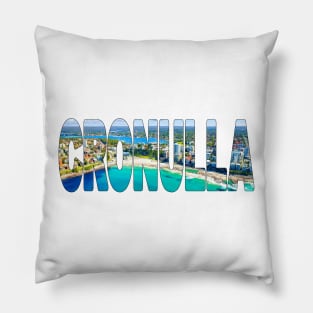 CRONULLA - Sydney Australia Stunning Aerial Pillow