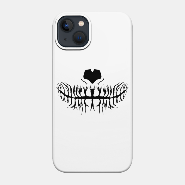 Nightmare Smile Jack Skellington Face Mask - Nightmare Smile Mask - Phone Case