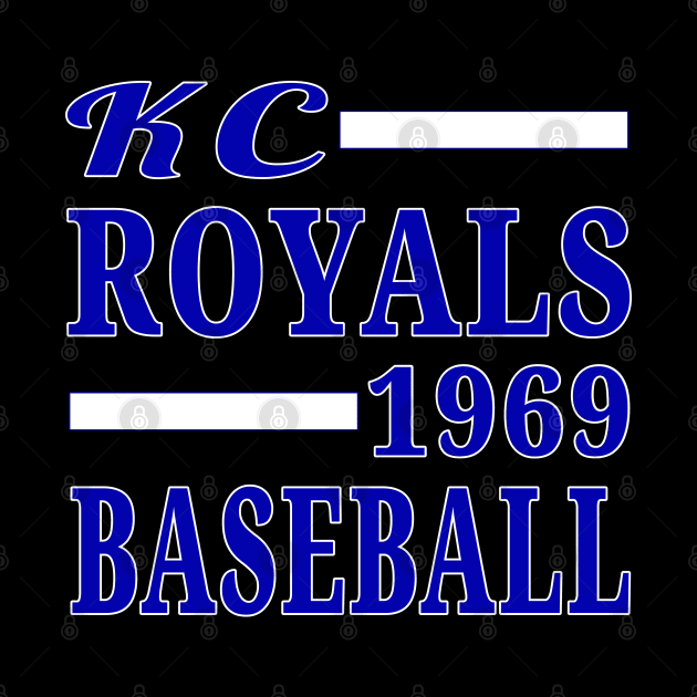 KC Royals Baseball 1969 Classic by Medo Creations