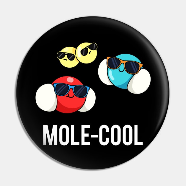 Molecool Cute Molecule Science Pun Pin by punnybone