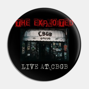 the exploited live at cbgb Pin