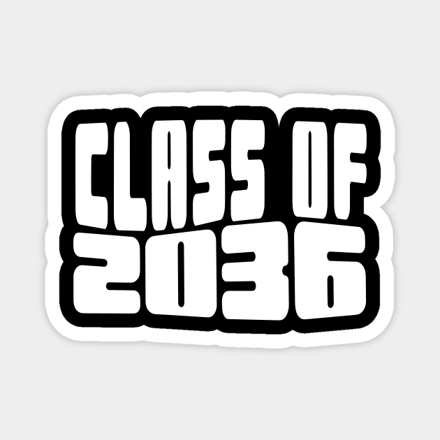 Class of 2036 Magnet by The WYLD Tribe