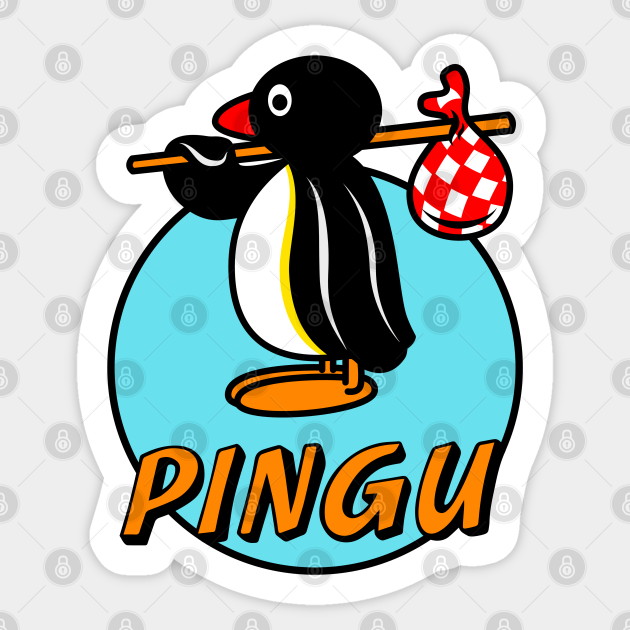 benzine monster Leuk vinden Pingu - Pingu - Sticker | TeePublic