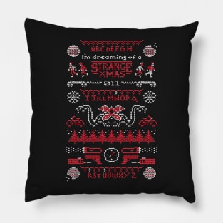 Strange Xmas Pillow