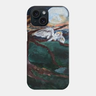 Under the Blue Moon Fantasy Painting Phone Case