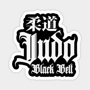 Judo Black Belt Master Magnet