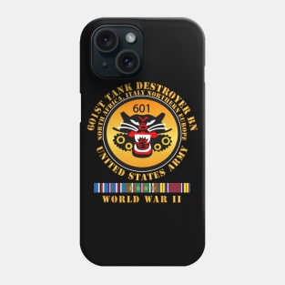 601st Tank Destroyer Bn - EUR SVC- WWII Phone Case